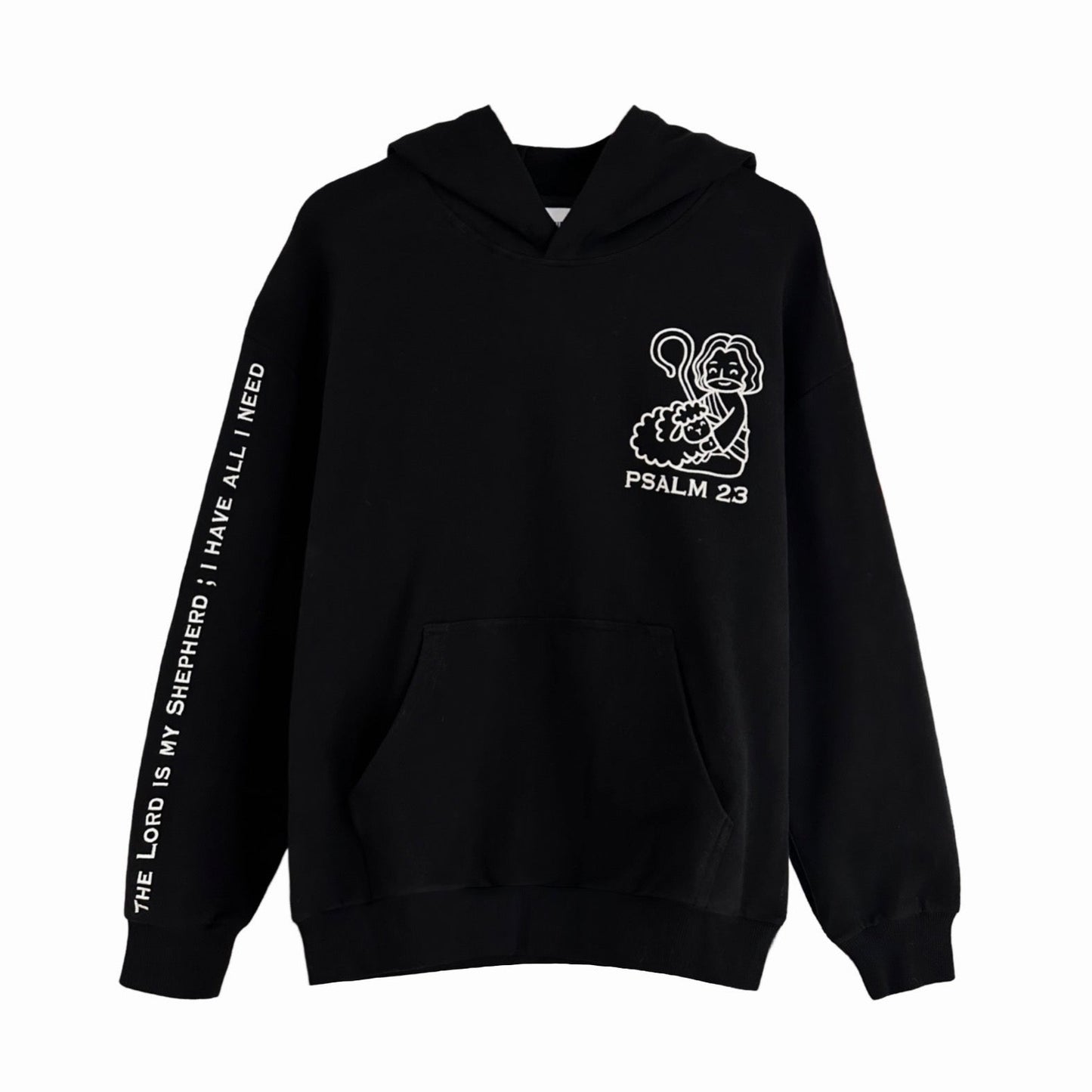 Psalm 23.1 Fleece Pullover Hoodie